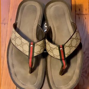 Gucci Men's GG Thong Sandal